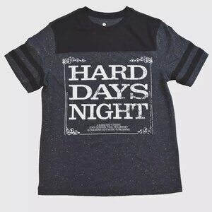 Lennon & McCartney Lyrics Inspired Mens Hard Days Night Shirt New Medium